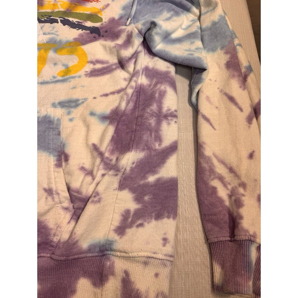 Pink Floyd Tie Dye Hoodie Live Dark Side of the Moon 1973 Men’s M - Picture 9 of 12